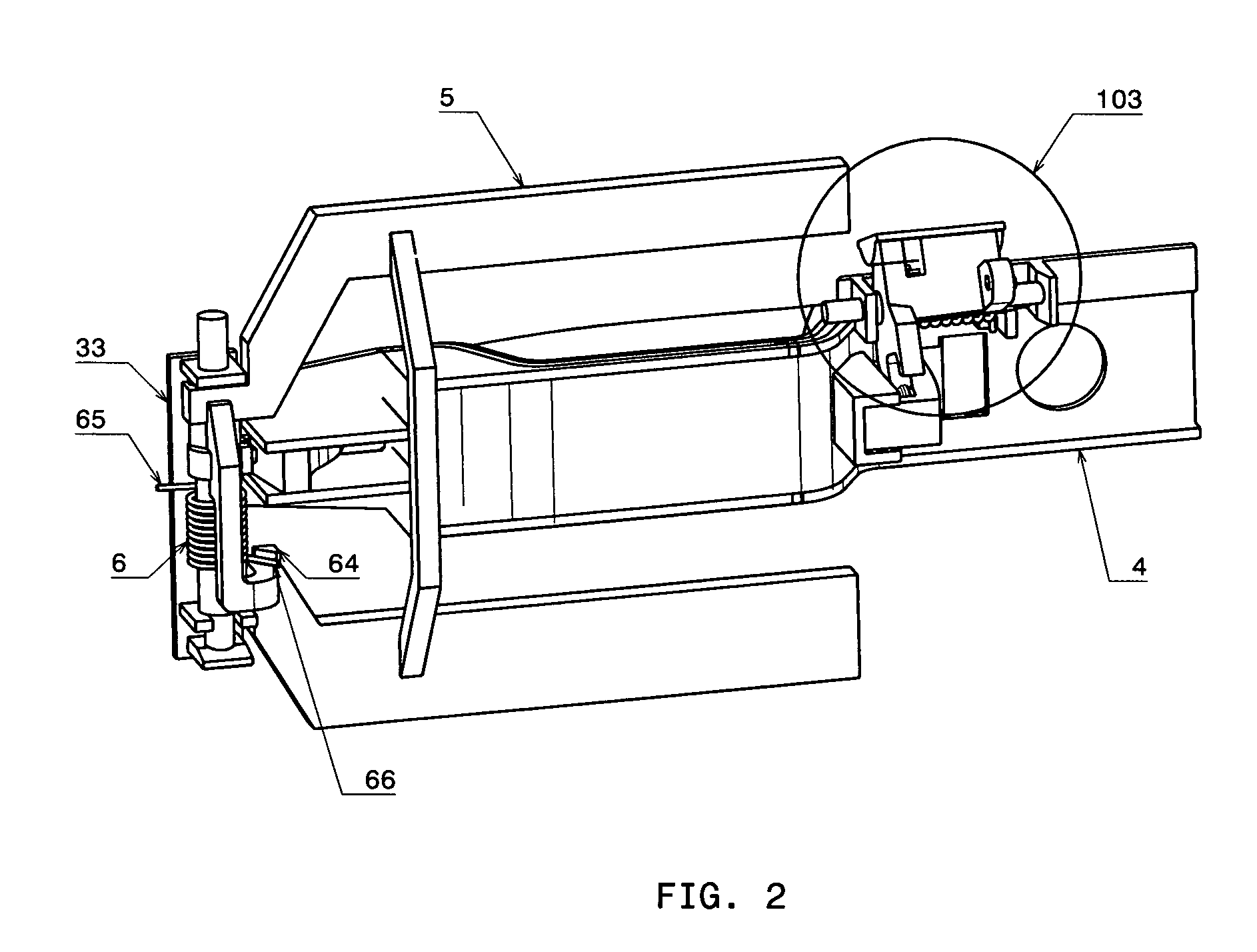 Automotive door handle assembly with directly coupled-inertia activated mechanism