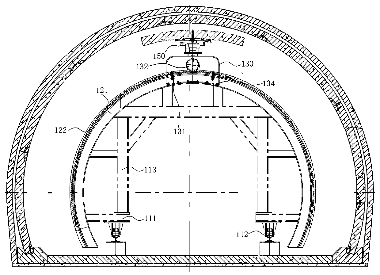 Portal-type segment assembling equipment and method