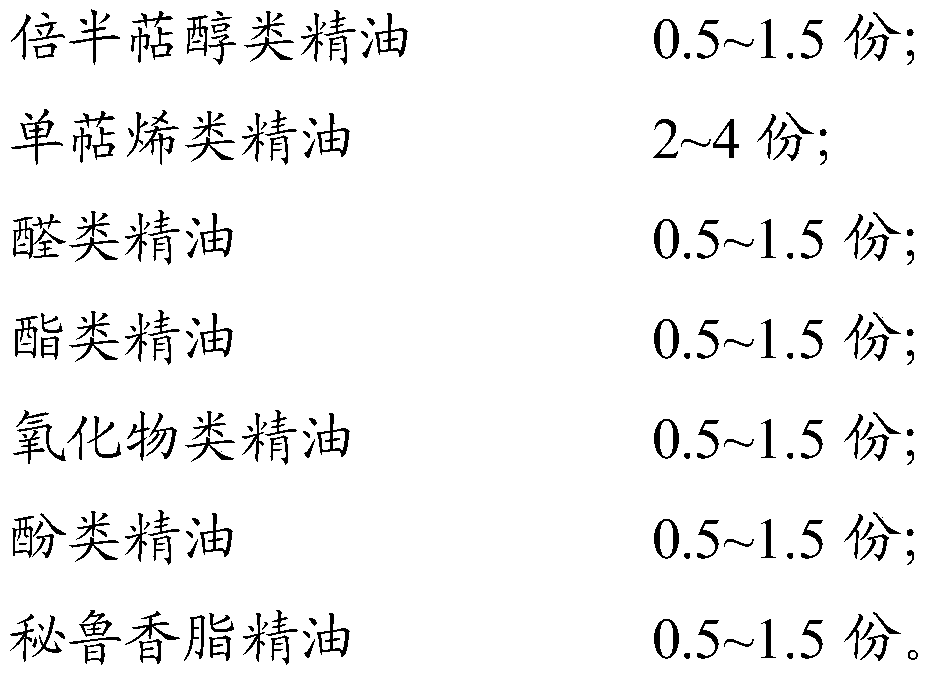 Skin care essential oil as well as preparation method thereof