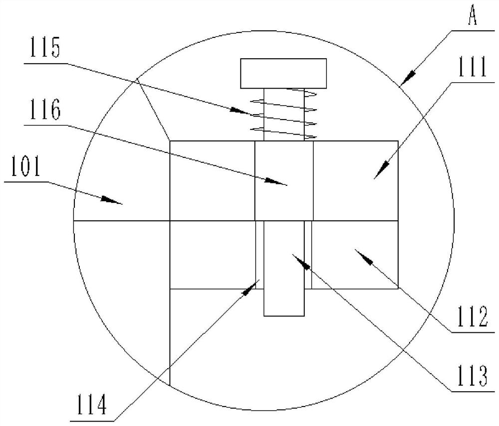 Convenient-to-clean pig manure efficient degradation device for pig herd breeding