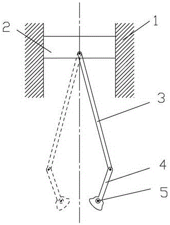 Movable-type reciprocating piston-type internal combustion engine and assembly method and power output mechanism thereof