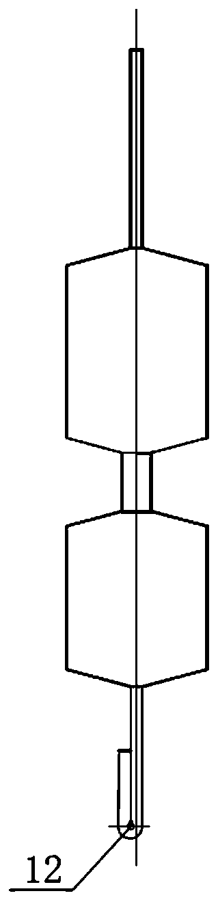 Stepping laser welding device for welding resistance wires