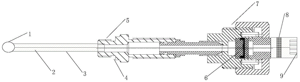 In-situ test method for high-pressure low-temperature heat conductivity coefficients and heat transfer coefficients