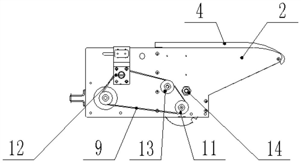 Roller cigarette filter stick separating device