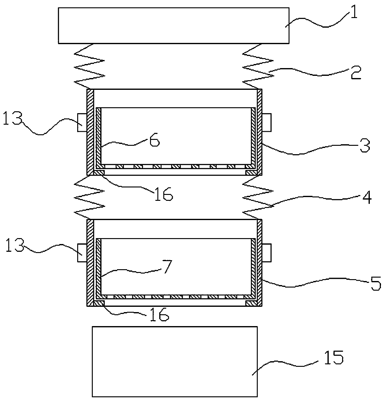 Screening and preserving system used for sturgeon caviar processing