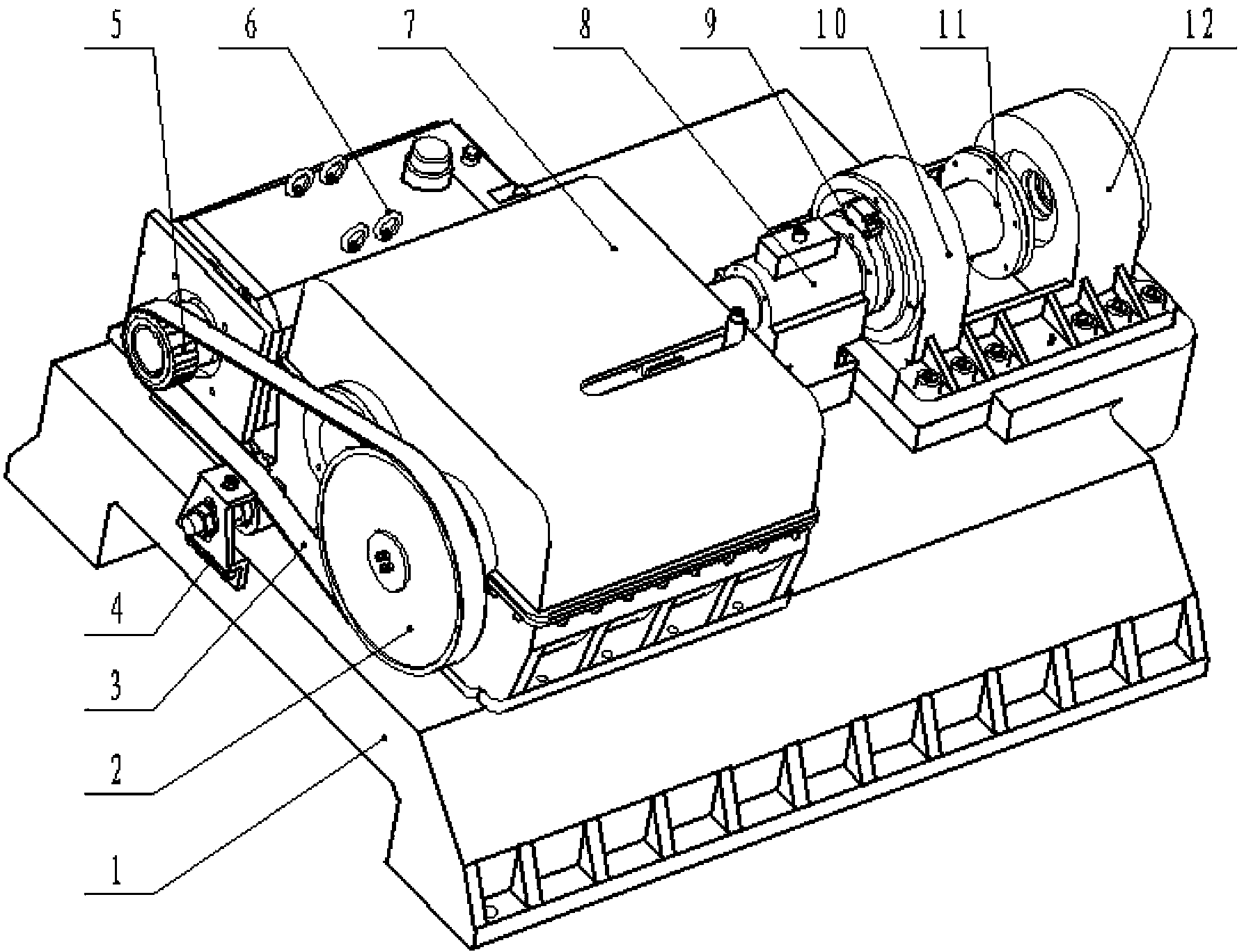 Ball screw assembly precision retaining ability testing device