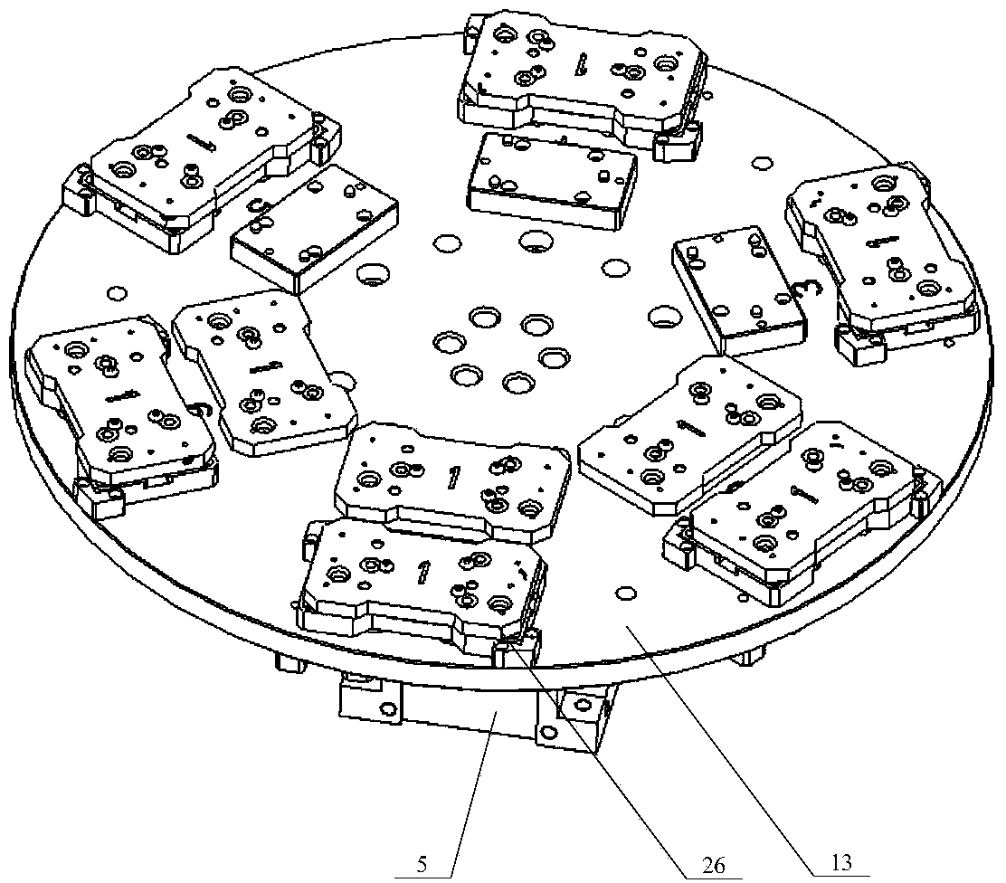 Full-automatic brass nail hot-melting assembly and detection machine based on industrial manipulator