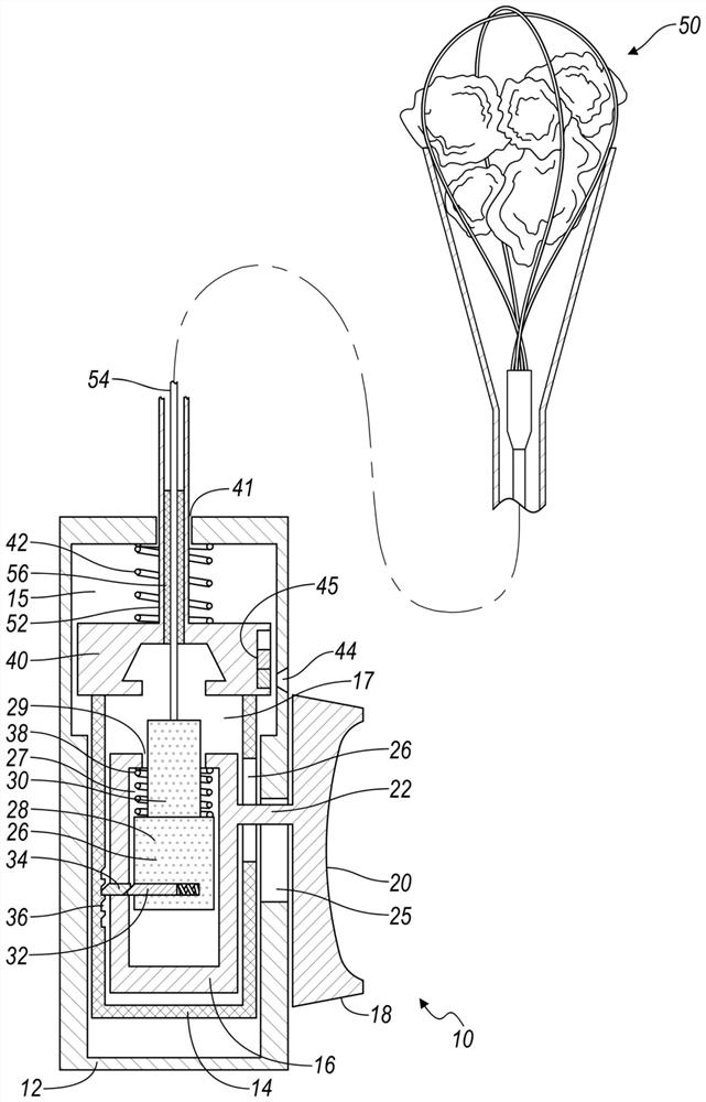 Retraction Force Sensing Basket