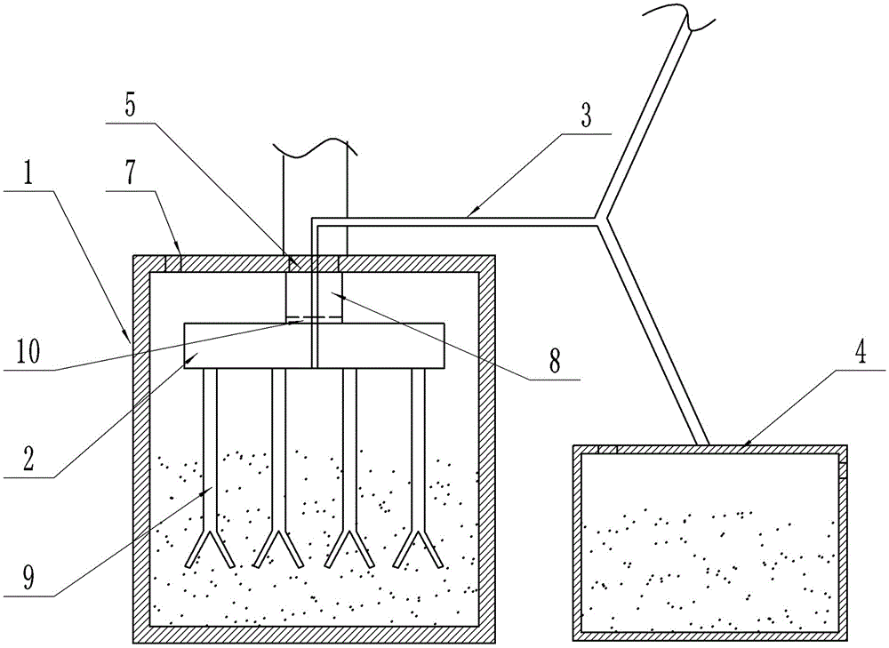 Liquor purifying device