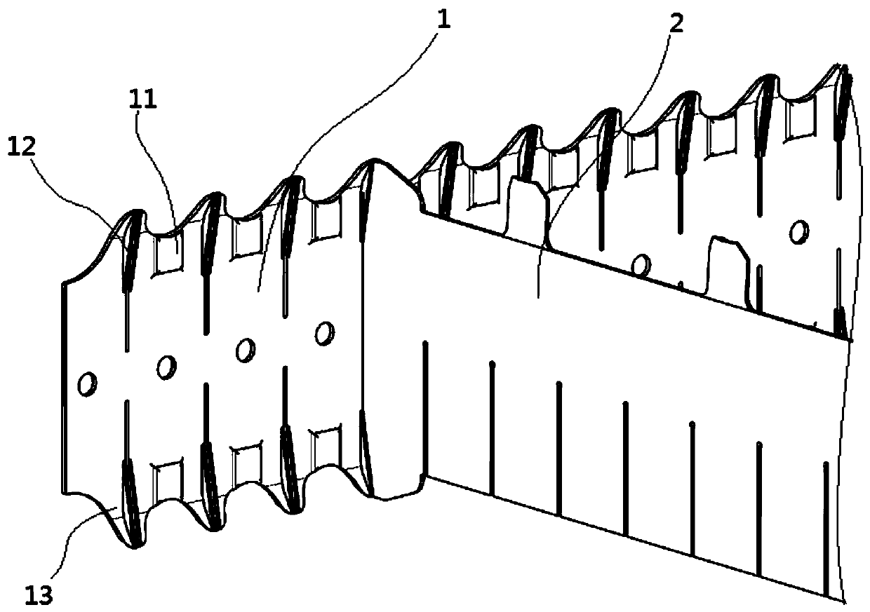 Grillwork for pressurized water reactor fuel assembly