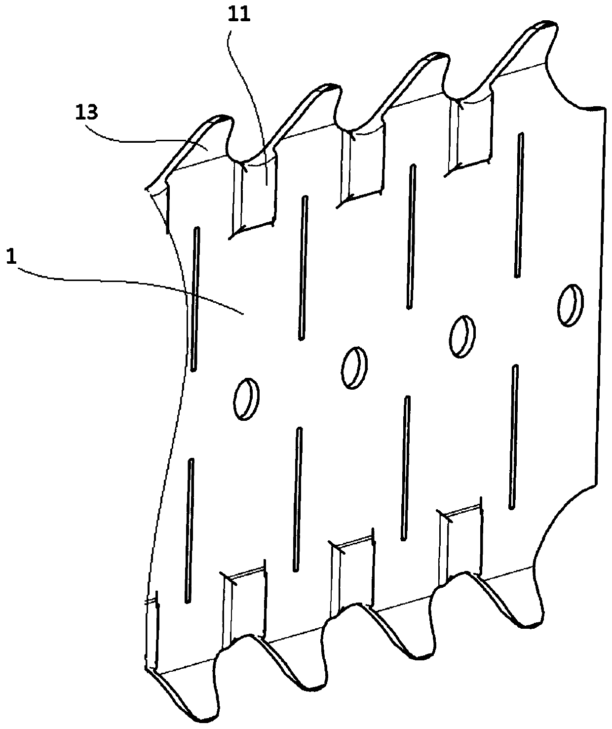 Grillwork for pressurized water reactor fuel assembly