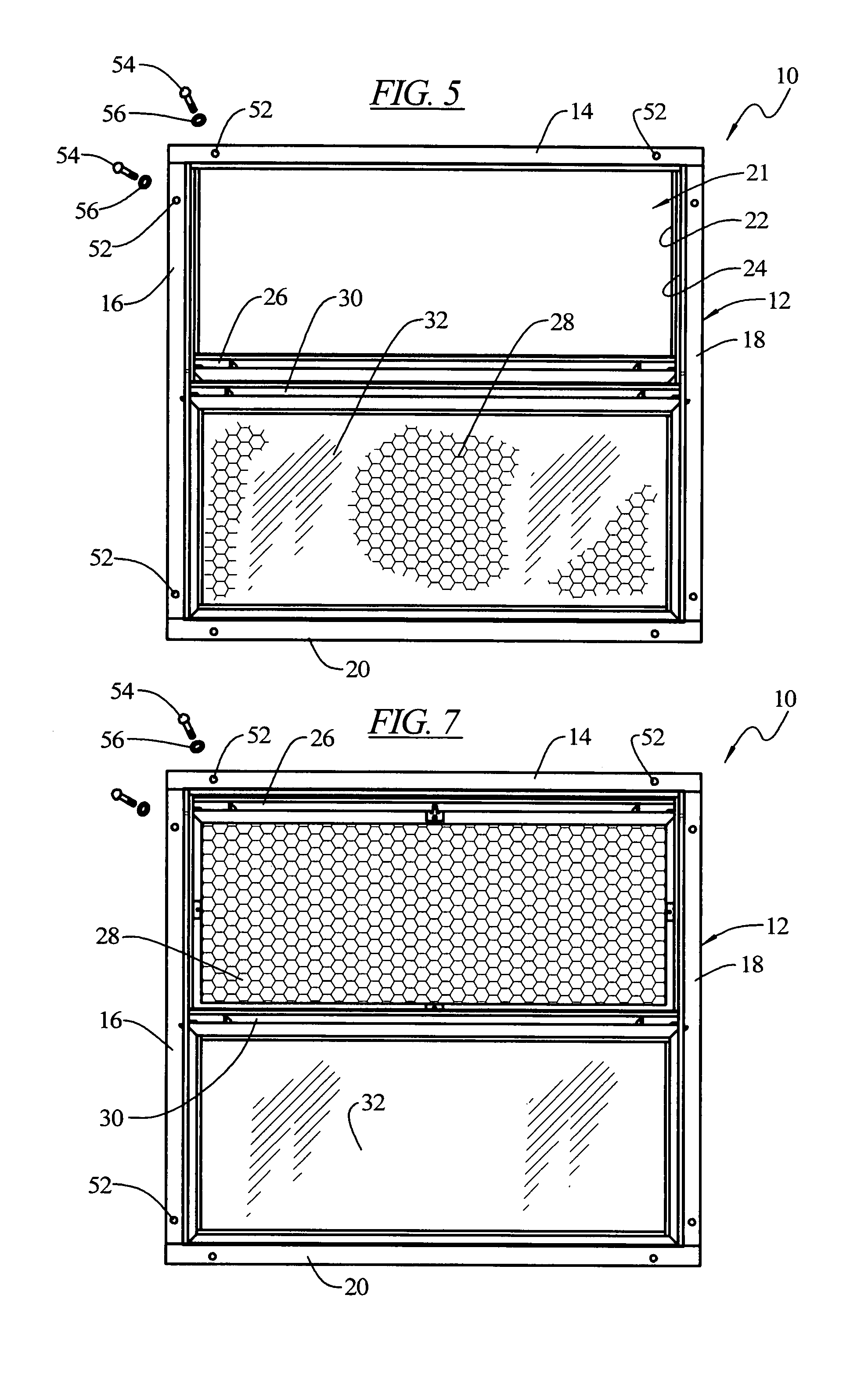 Filter window adapter unit