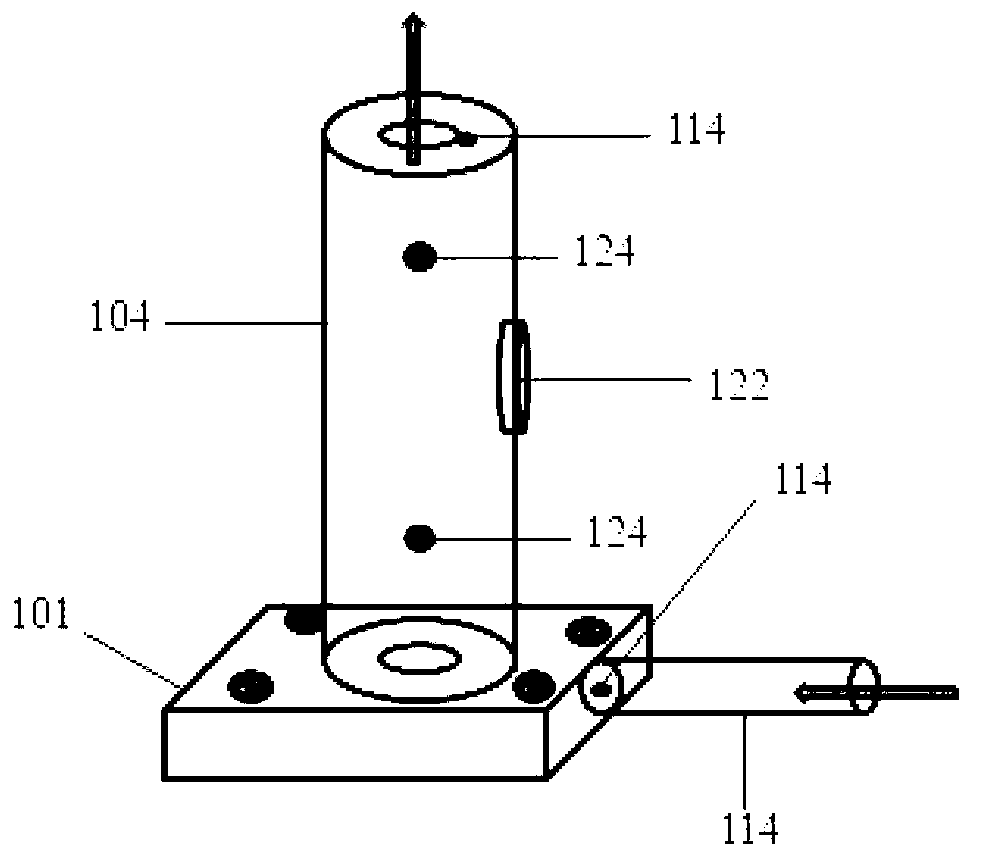 Testing device for simulation and real-time detection of high-temperature deposition corrosion of thermal barrier coatings