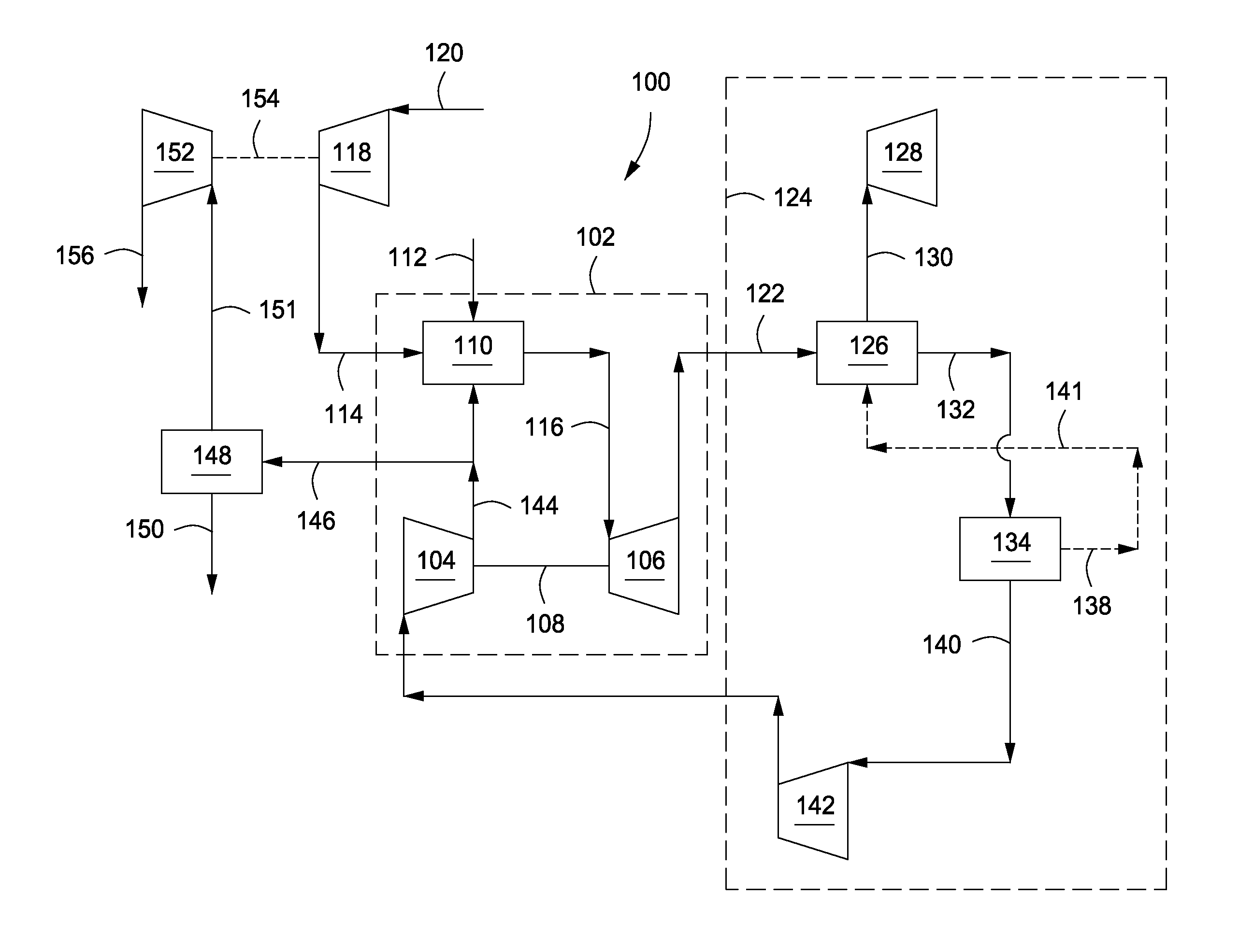 Low Emission Triple-Cycle Power Generation Systems and Methods
