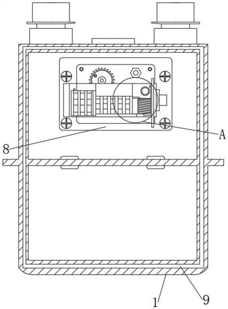 Intelligent gas meter sampling device