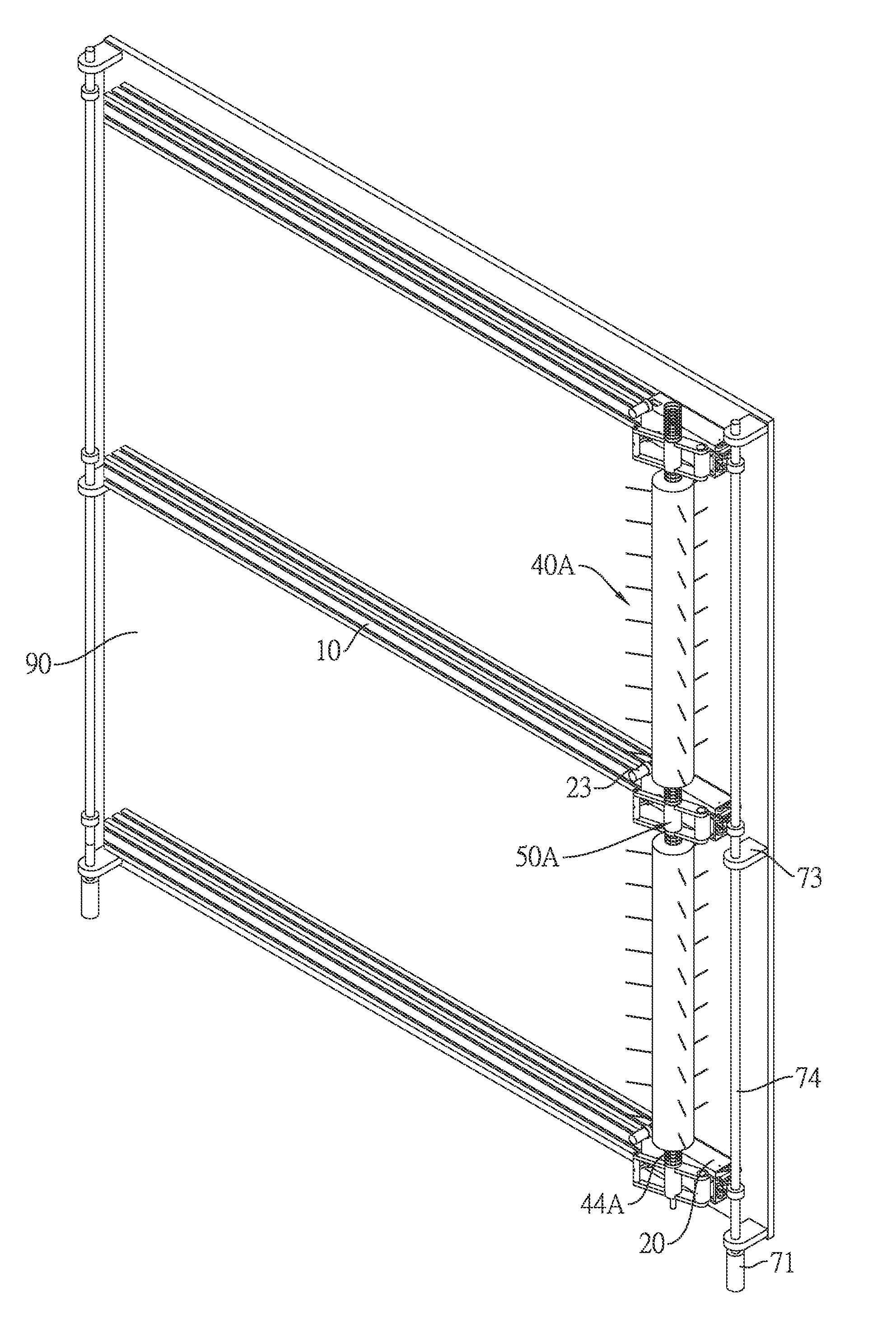 Automatic machine for cleaning wallboards