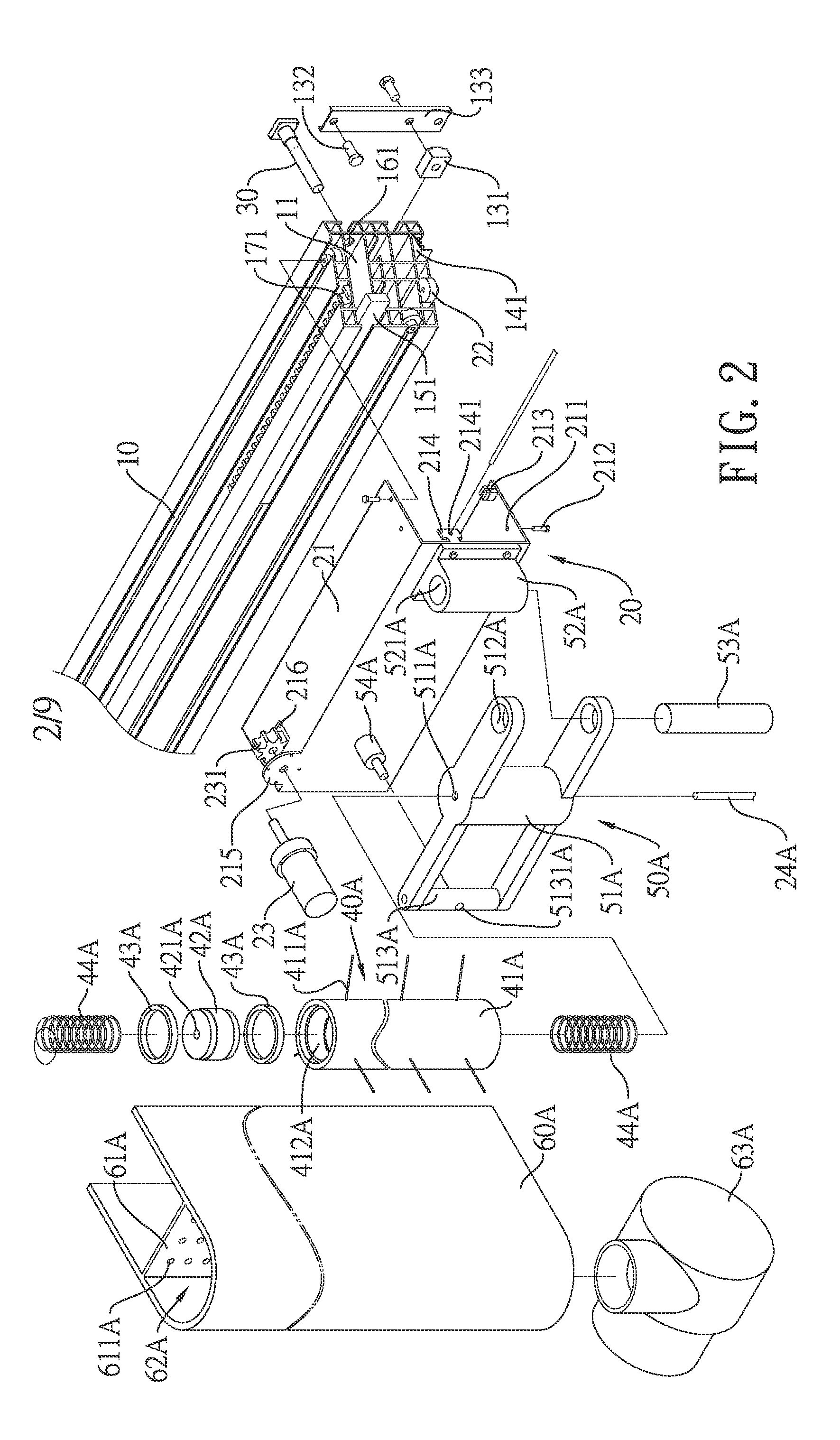 Automatic machine for cleaning wallboards