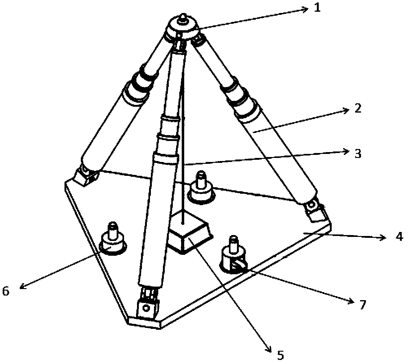 Aircraft rescue program control triangle jack