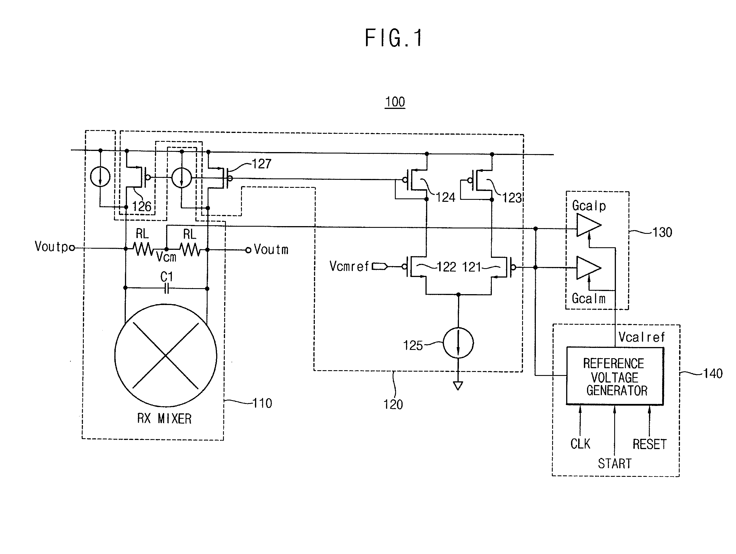 Second intercept point (IP2) calibrator and method for calibrating ip2