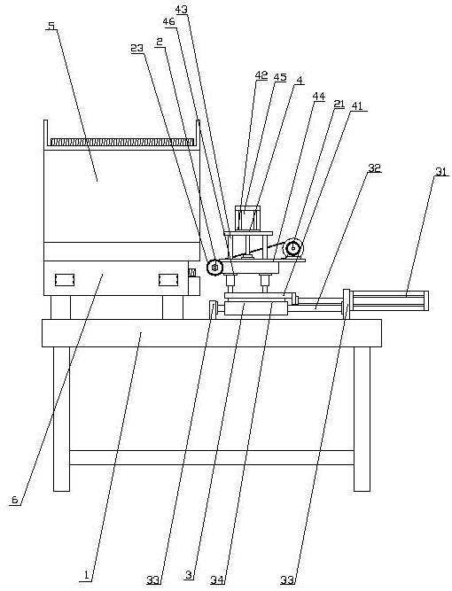 An automatic feeding and slotting device for tooth bars