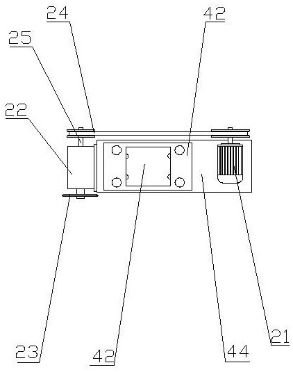 An automatic feeding and slotting device for tooth bars