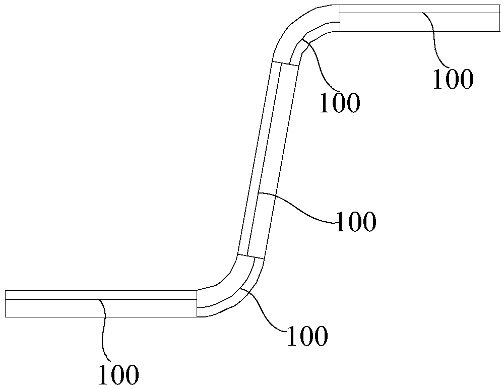 Marine natural gas storage cylinder dual-layer pipeline and manufacturing method thereof