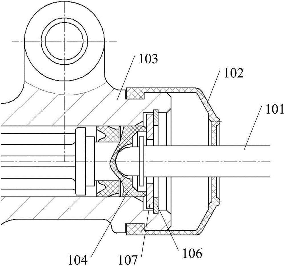 Clutch master cylinder structure