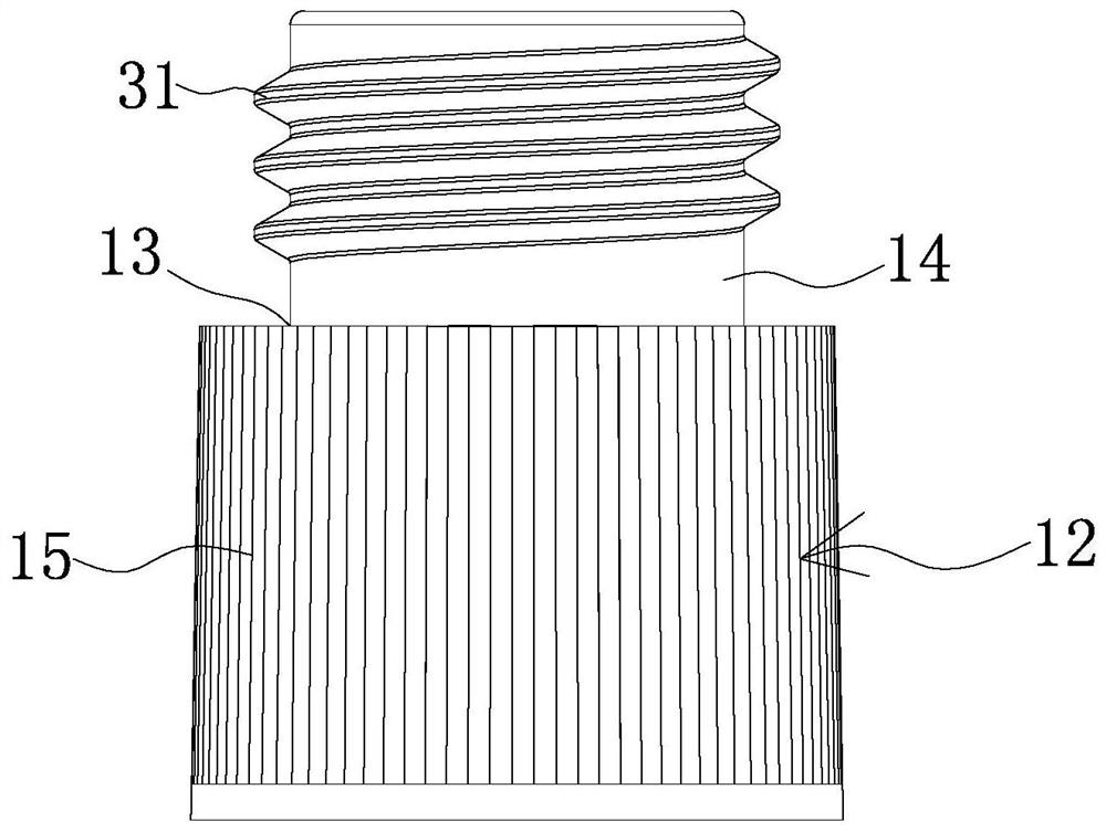 Combined type sample collecting and detecting device as well as sampling tube and detecting pipe thereof