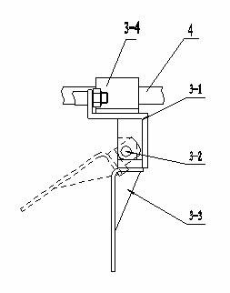 Automatic depalletizing and stacking machine for line stack-type containers