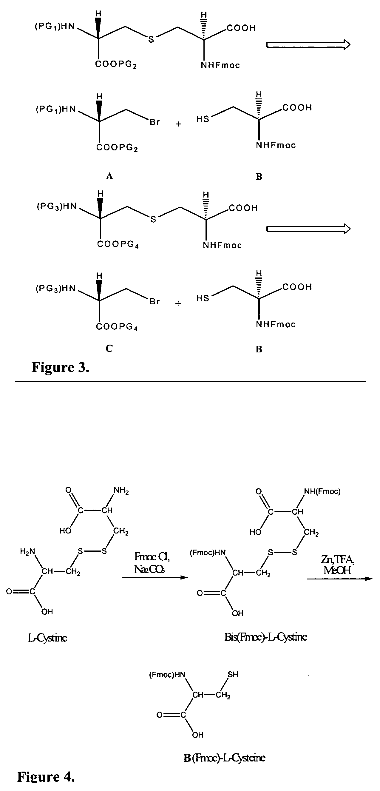 Differentially protected orthogonal lanthionine technology