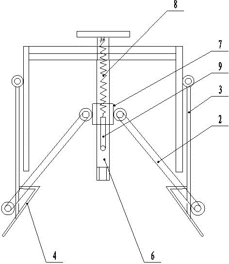 Anti-falling device of tightening element of small box fastener for electrolytic aluminum multifunctional crown block