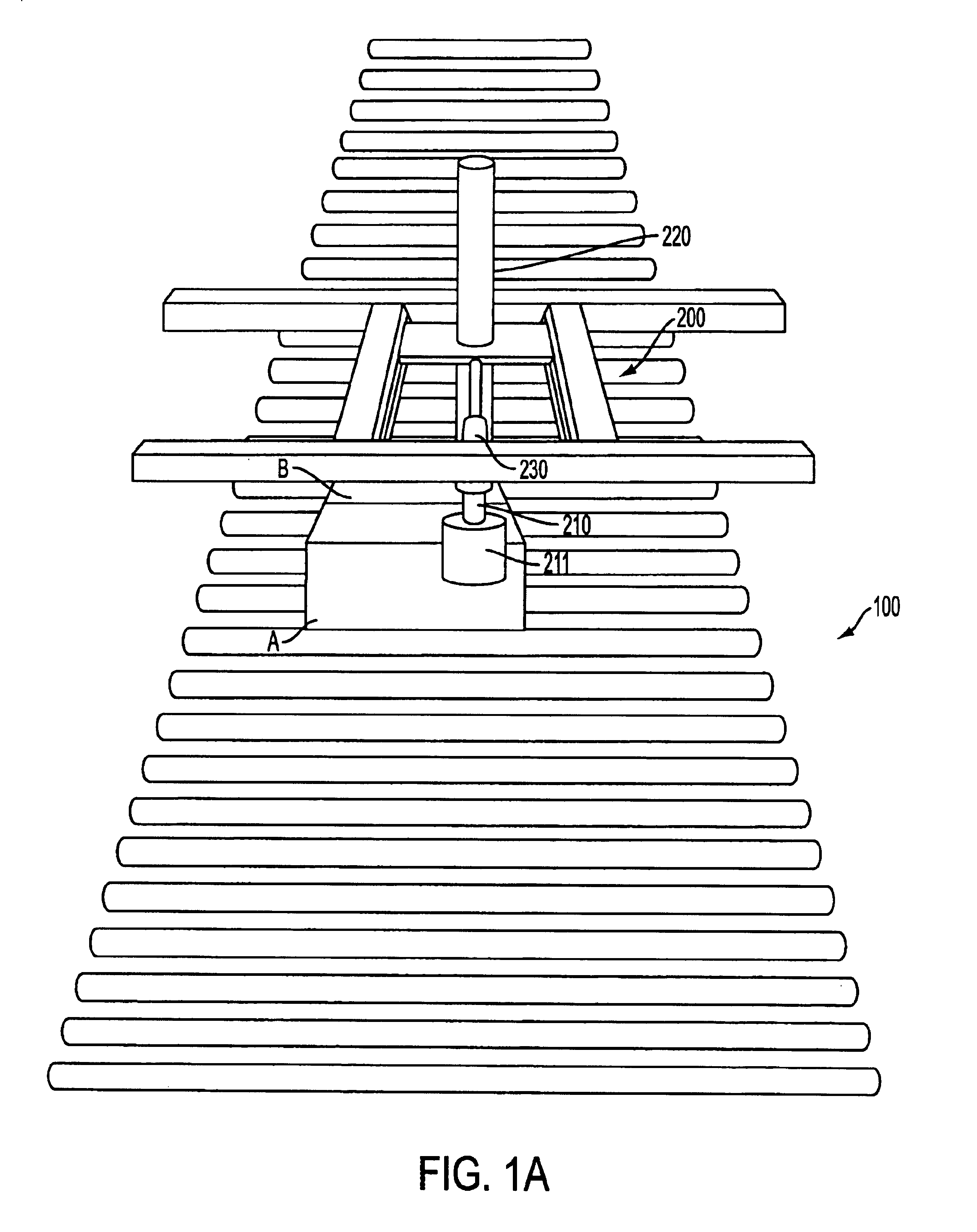 Case turning apparatus and method for a palletizer