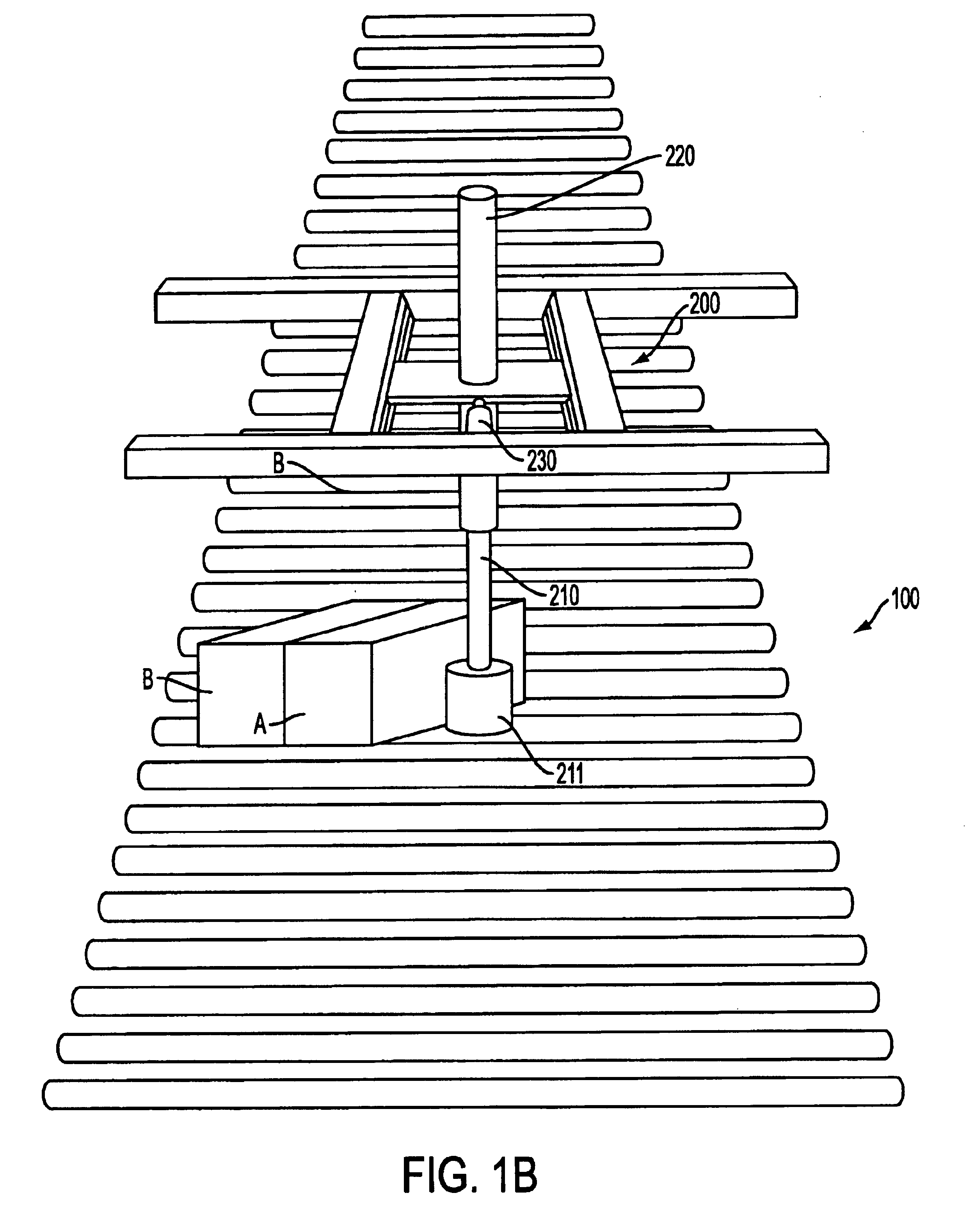 Case turning apparatus and method for a palletizer