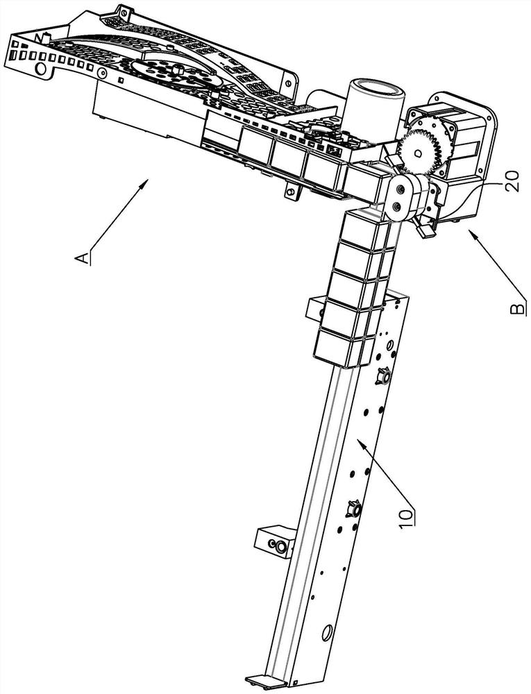 Stacking and pushing device of full-automatic mahjong machine