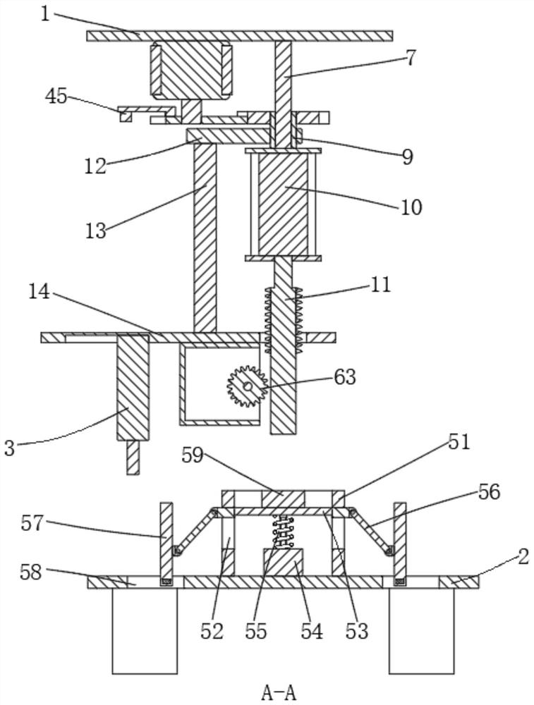 Flange plate producing and machining device for pipe fitting connection