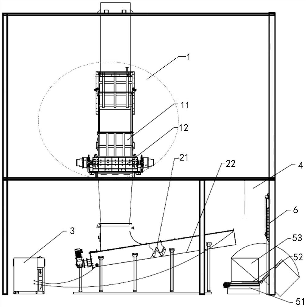 Hazardous waste treatment system and method