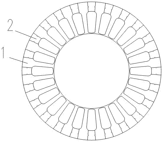 Motor stator and manufacturing method thereof