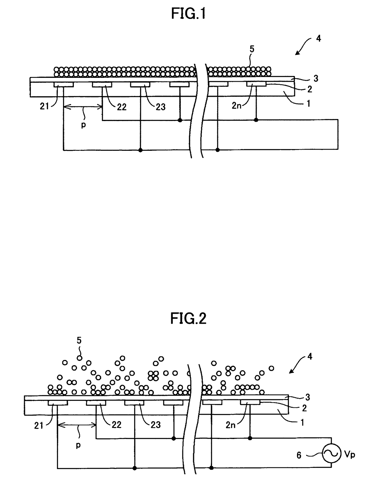 Development apparatus and image forming apparatus using toner carrier with a plurality of electrodes