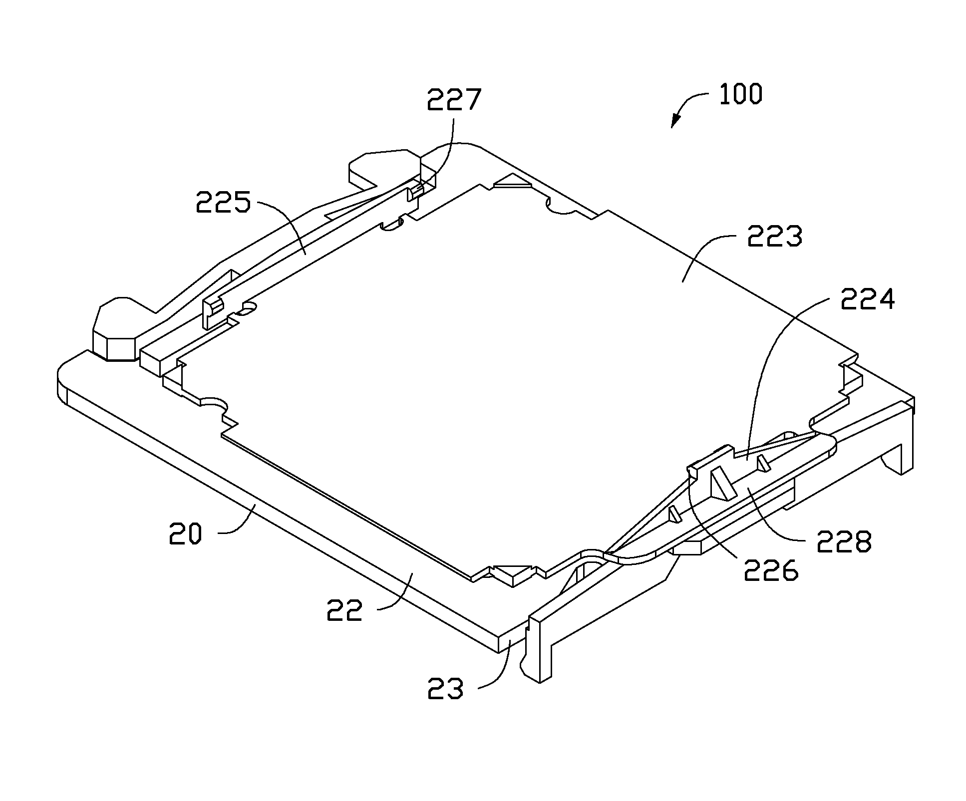 Central processing unit socket assembly