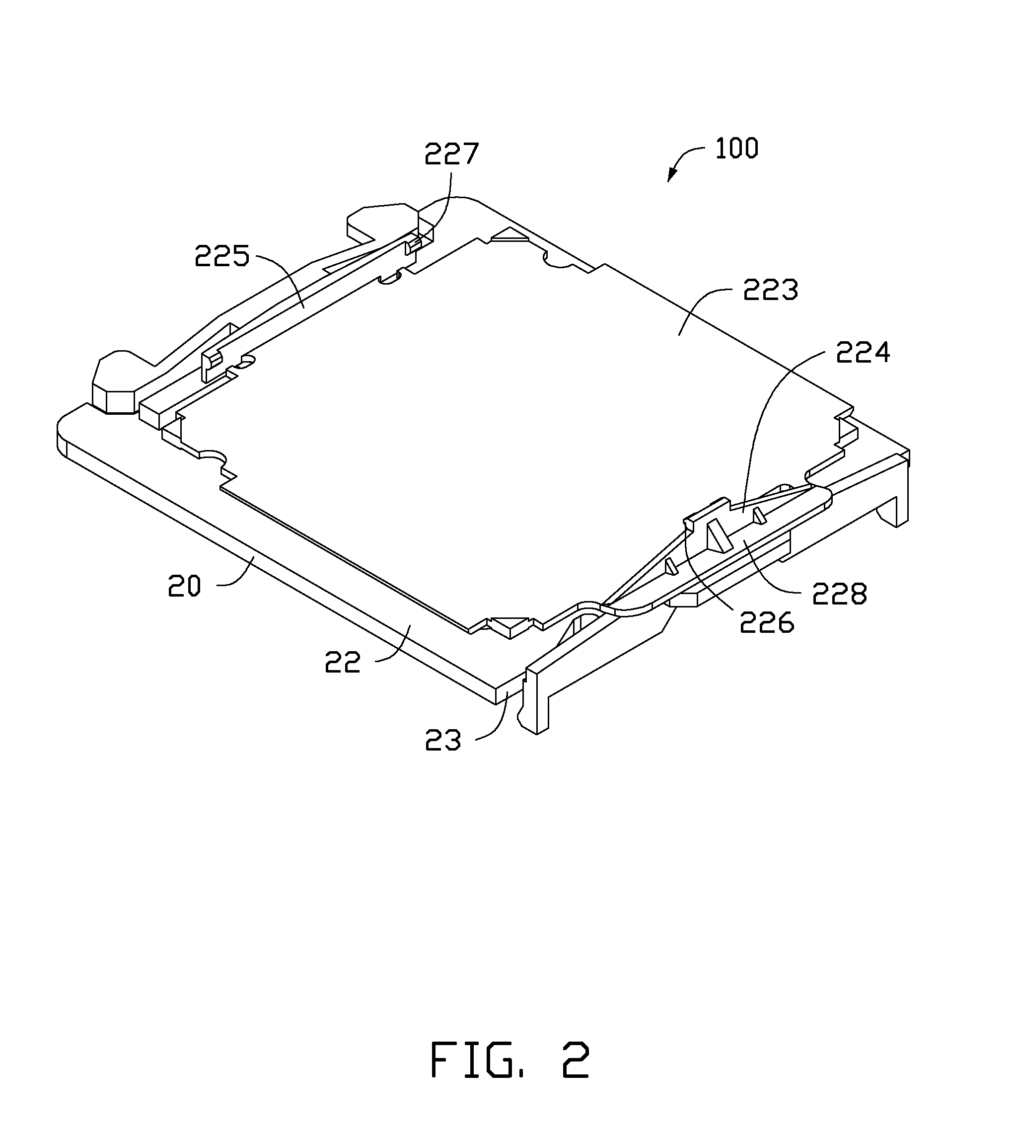 Central processing unit socket assembly