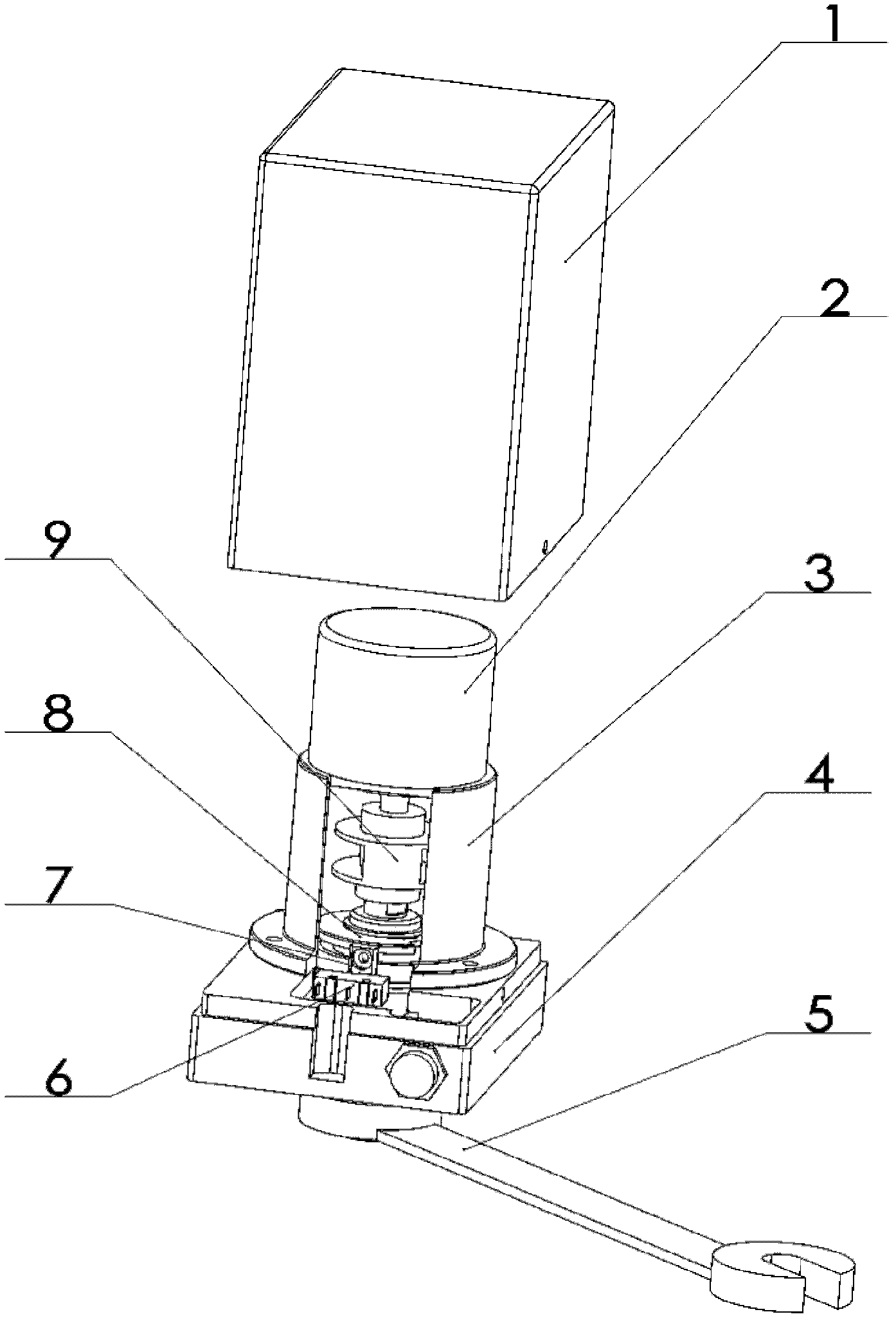 Solar photovoltaic tracking system angle position feedback module