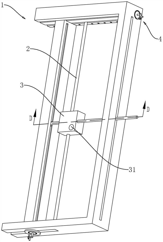 Civil air defense door tool and civil air defense door manufacturing process