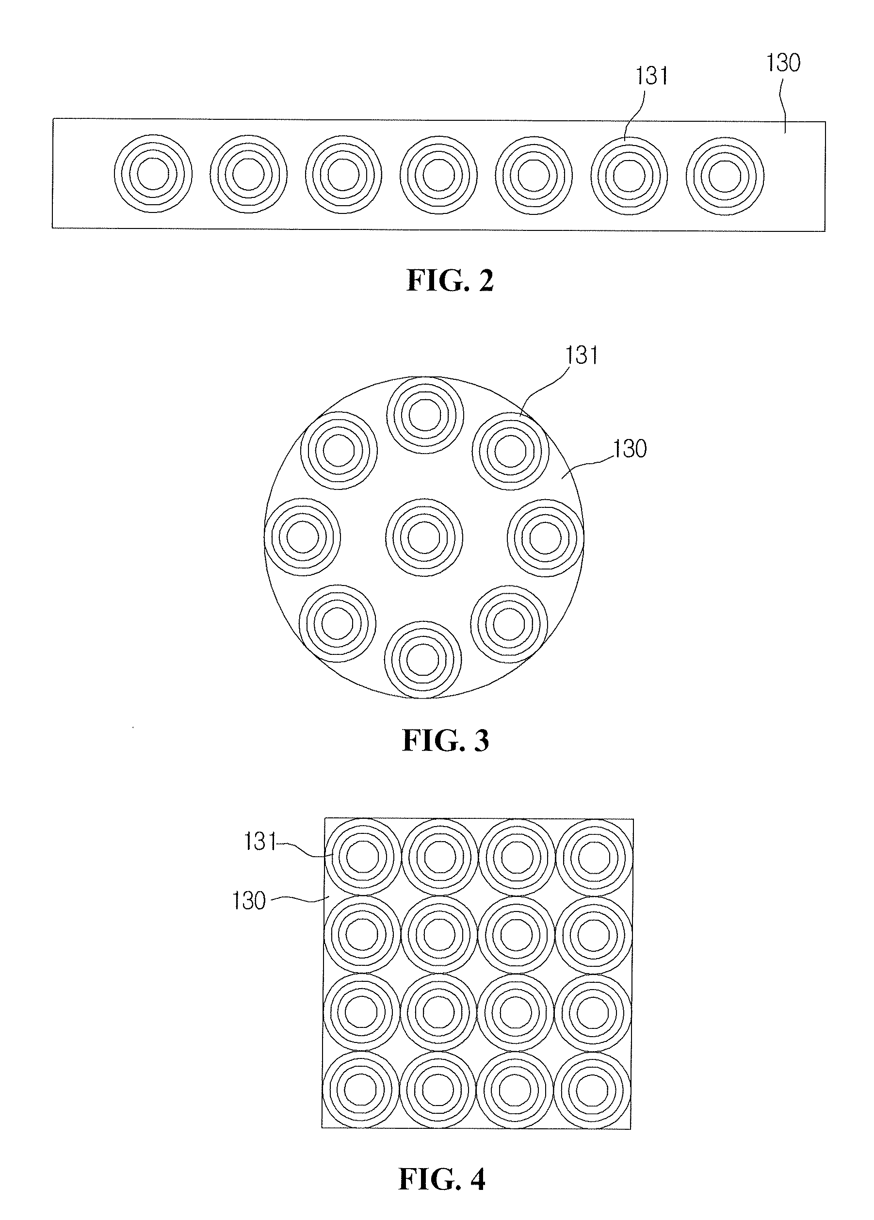 Package for light emitting device and method for packaging the same