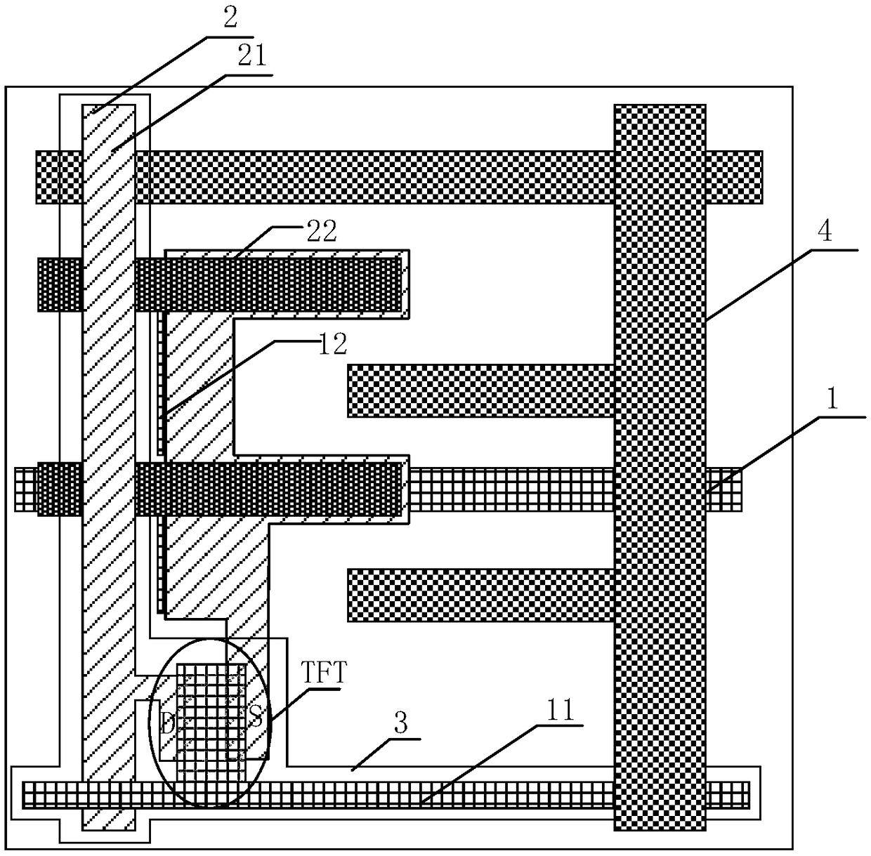 MSM X-ray detector and electronic device