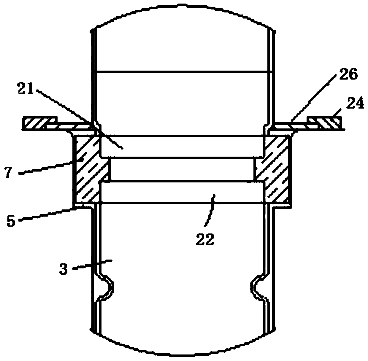 Water purification system with desanding function and mode thereof