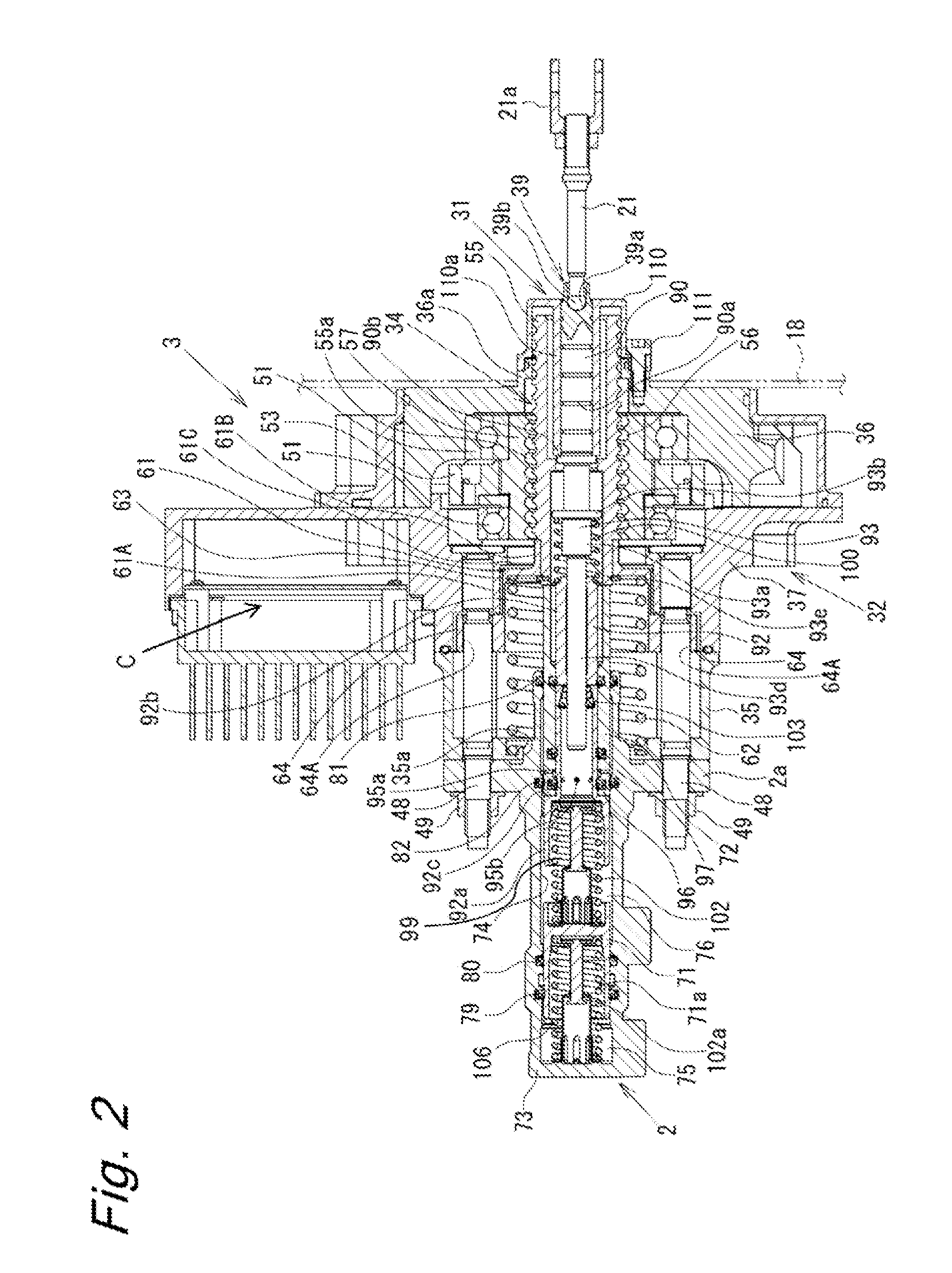 Electric motor-driven booster