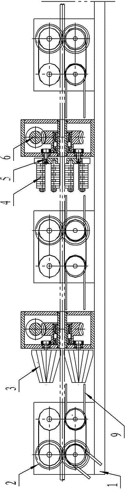 Sugarcane peeling device