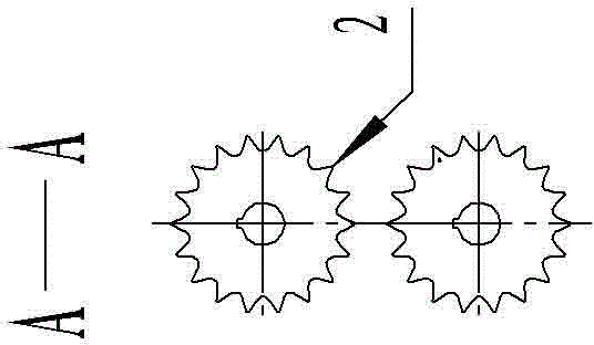 Sugarcane peeling device