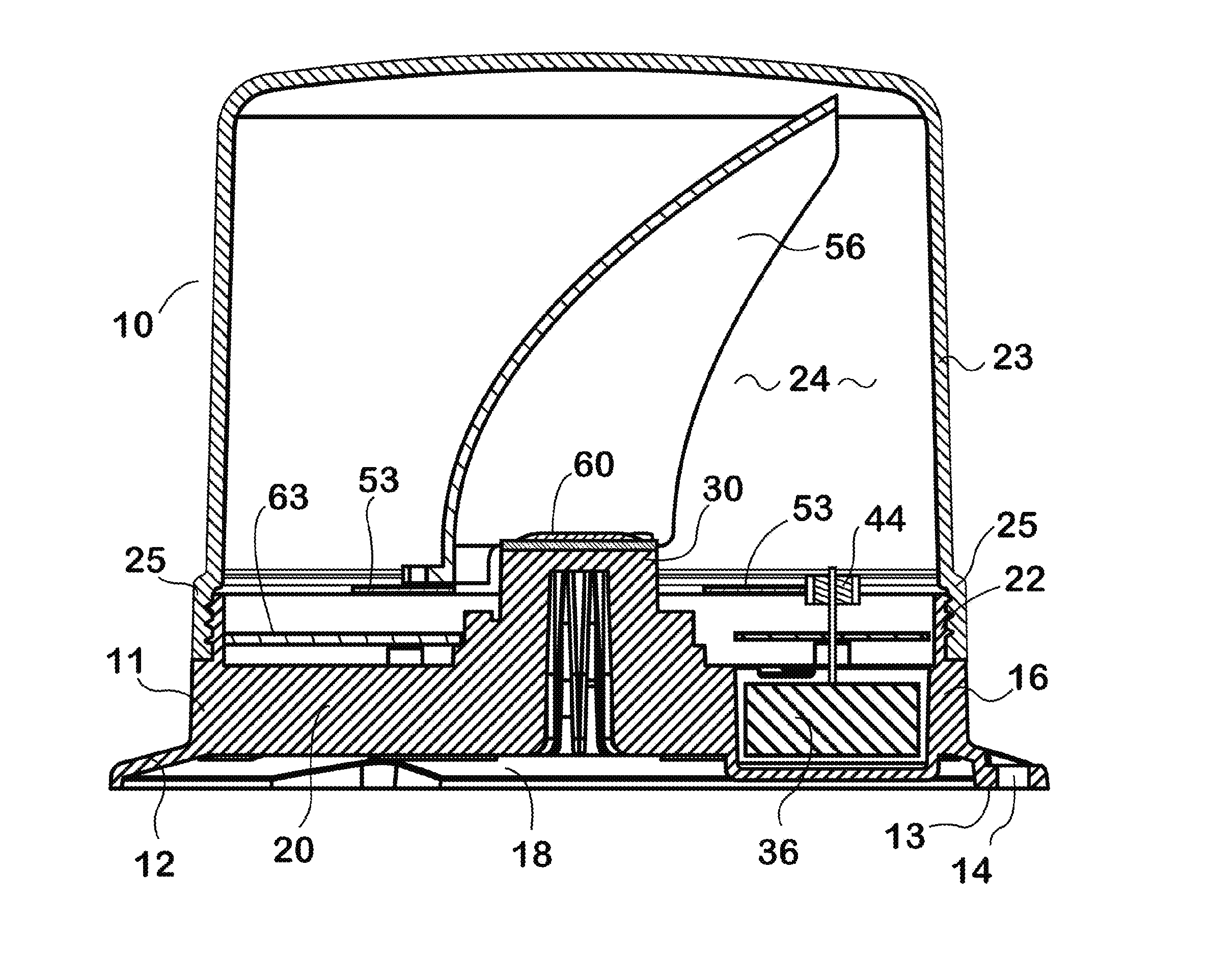 Rotating beacon