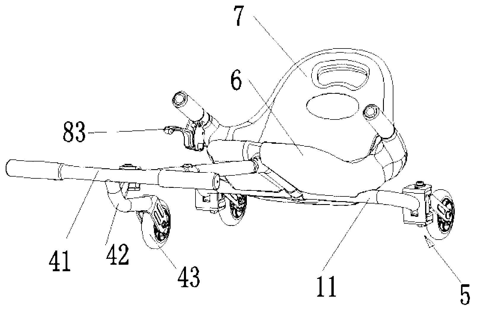 Novel twist car